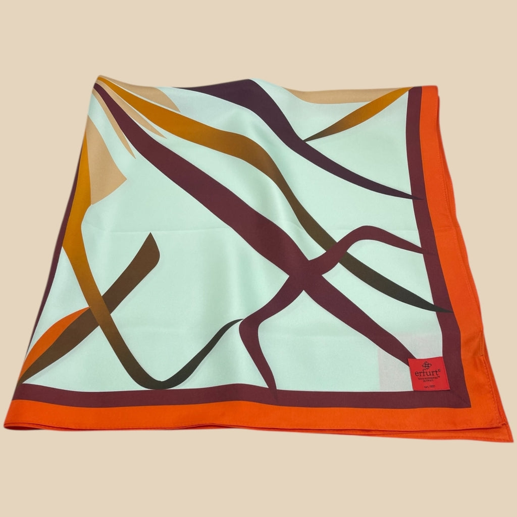 erfurt luxury Botanic lgt. flower Scarves 40 Morning Mist