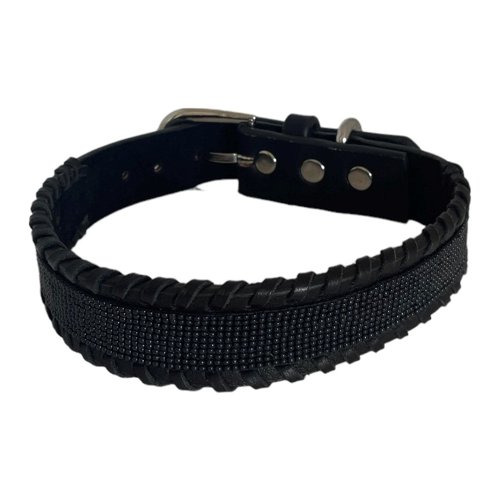 erfurt luxury Caviar Dog collars 09 Black Night