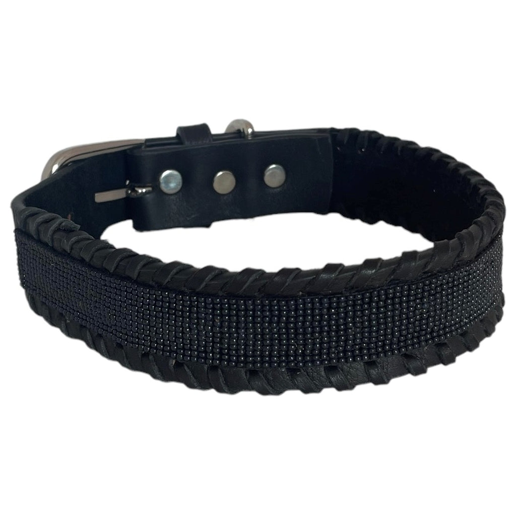 erfurt luxury Caviar Dog collars 09 Black Night