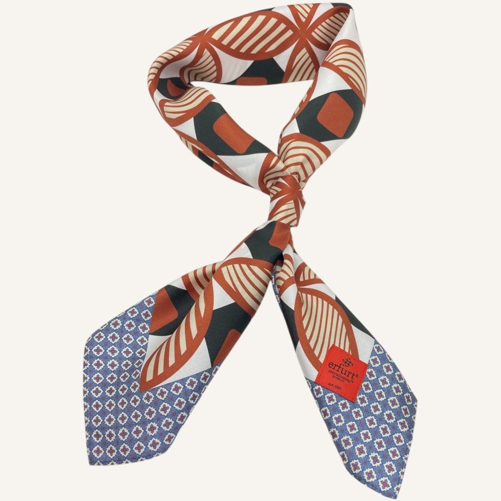 erfurt luxury Dot Scarves 56 Brunt Sienna