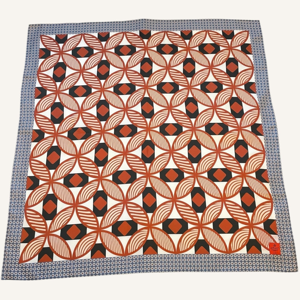 erfurt luxury Dot Scarves 56 Brunt Sienna