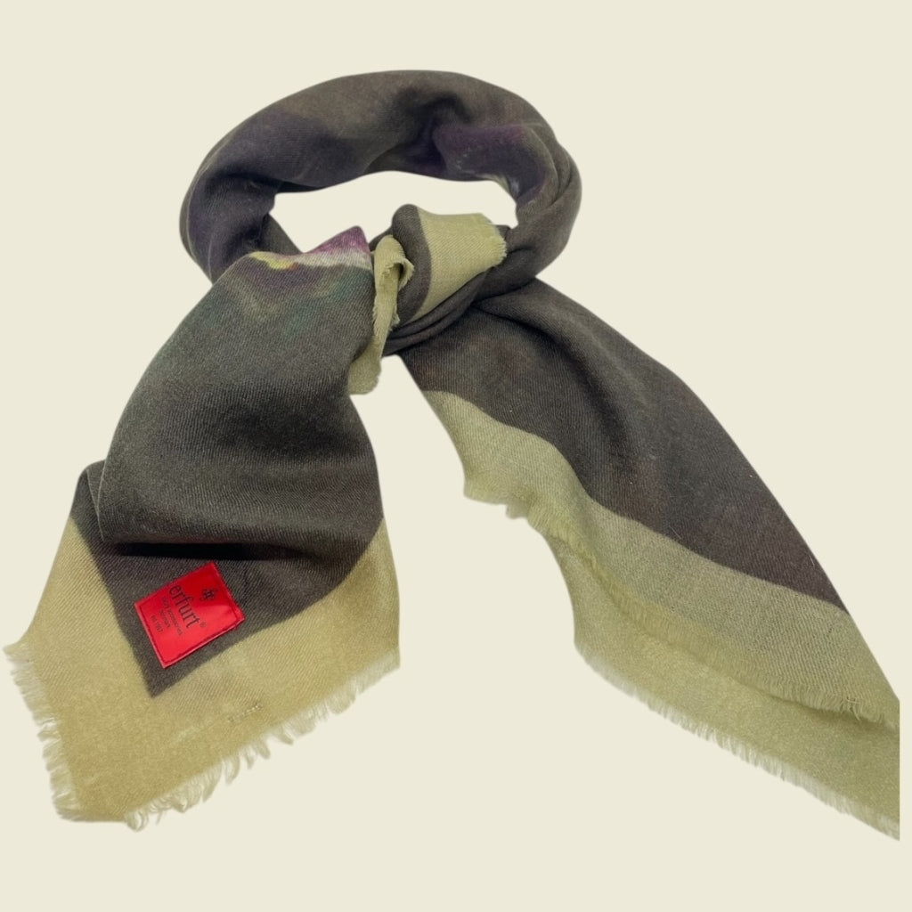 erfurt luxury French flower vintage Cashmere Scarves 85 Brownie