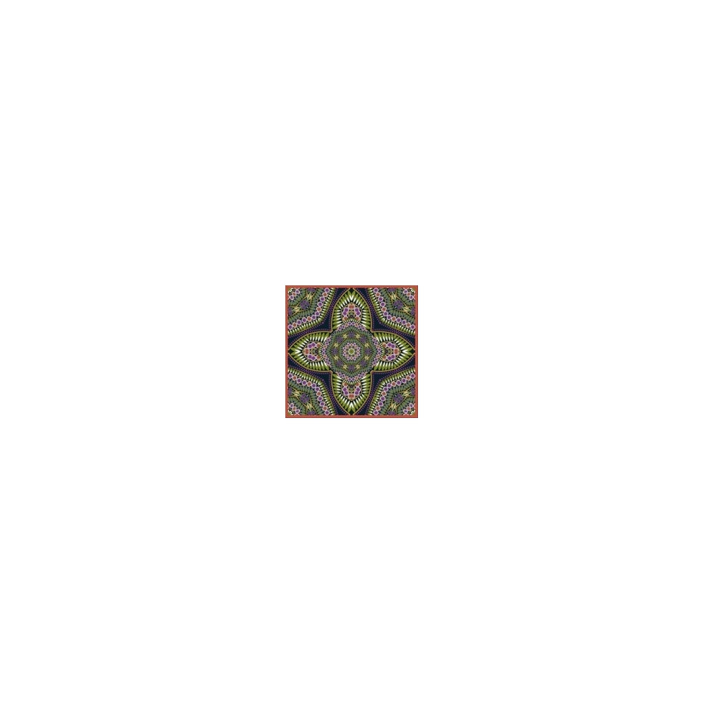 erfurt luxury Green star Scarves 45 Grass