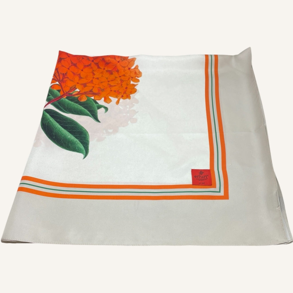 erfurt luxury Orange flower love Scarves 29 Peach