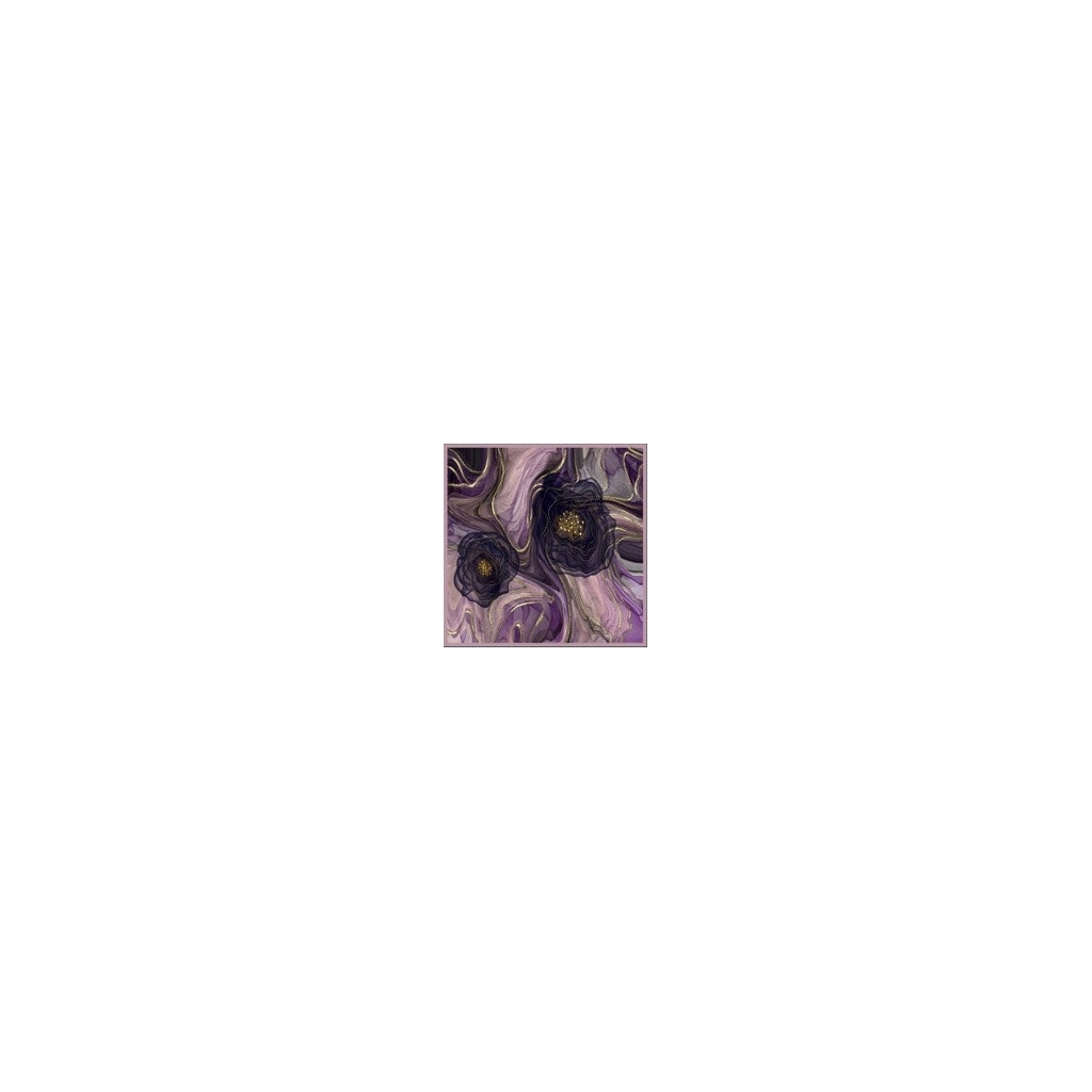 erfurt luxury Purple flower Scarves 79 Purple Velvet
