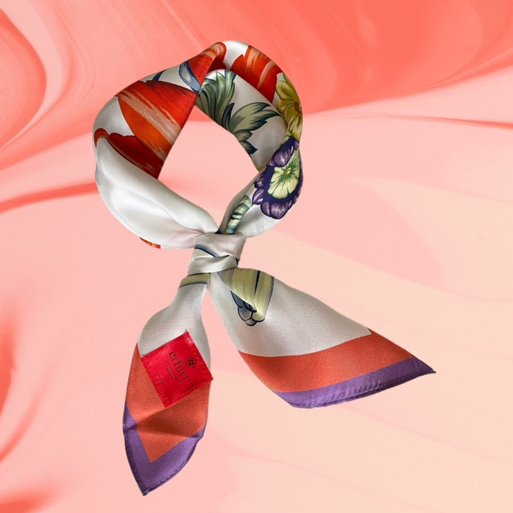 erfurt luxury Scarves 01 Optical White