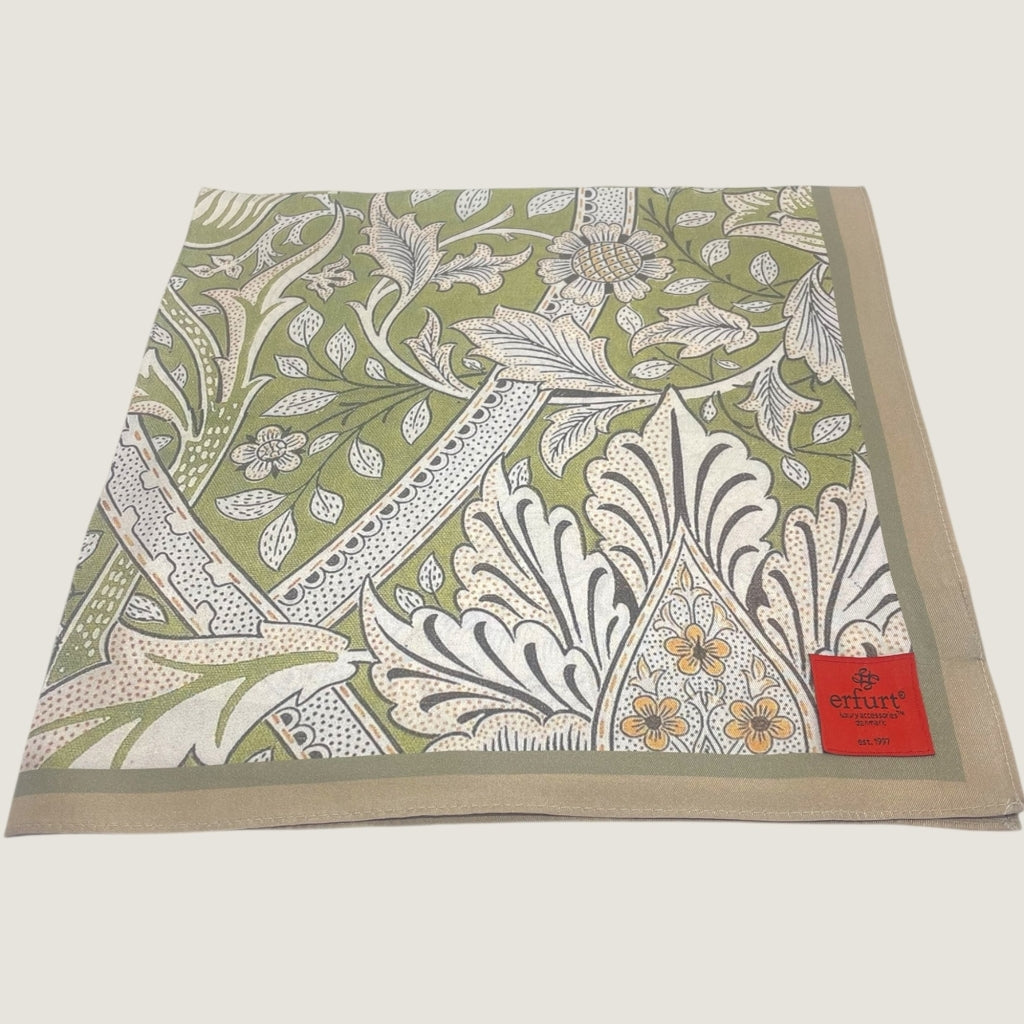 erfurt luxury Soft pastels Small scarves 15 Almond