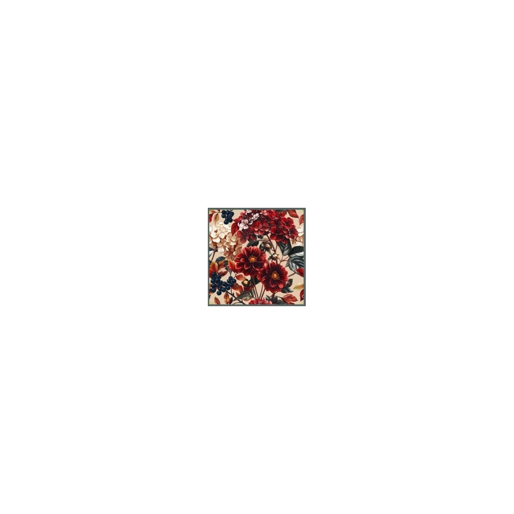 erfurt luxury Autumn flower Scarves 39 Boysenberry
