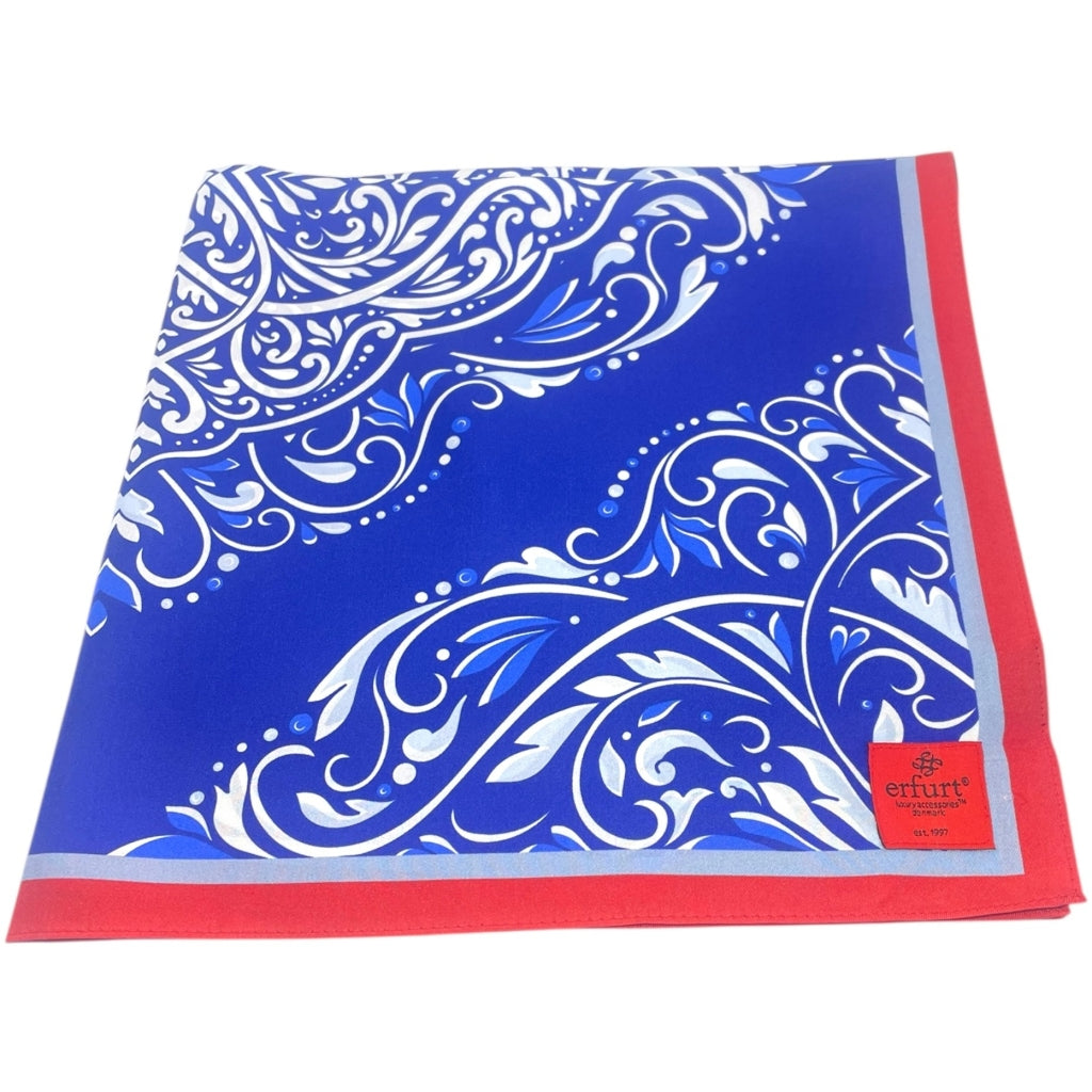 erfurt luxury Blue classic Small scarves 68 Blue