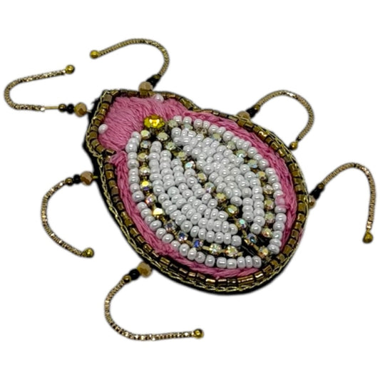 erfurt luxury Brooch Brooch 37 Raspberry Pink