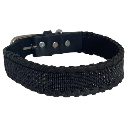 erfurt luxury Caviar Dog collars 09 Black Night