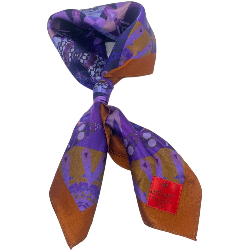 erfurt luxury Crystallize Scarves 79 Purple Velvet