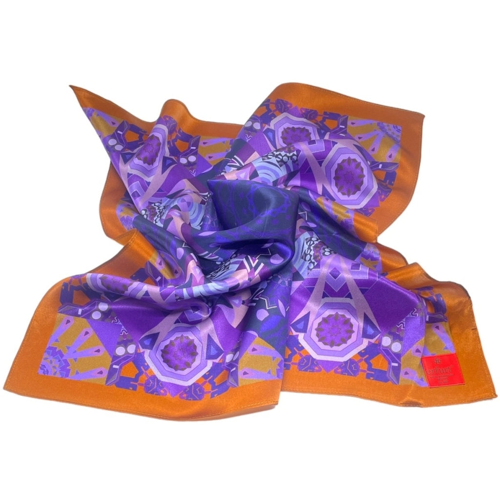 erfurt luxury Crystallize Scarves 79 Purple Velvet