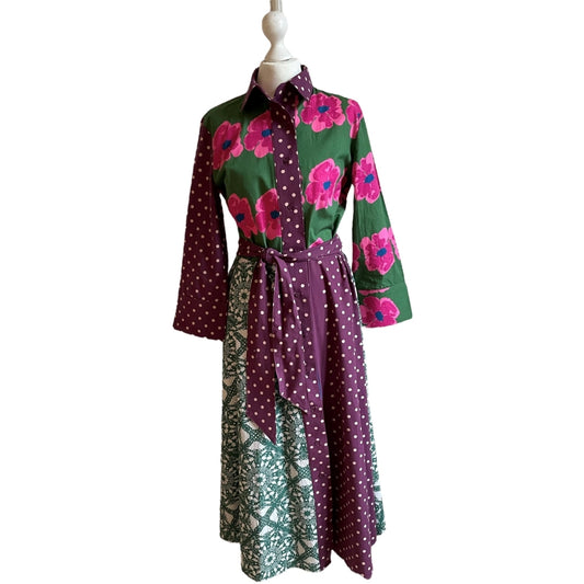 erfurt luxury Flower Power Dresses 47 Military Olive