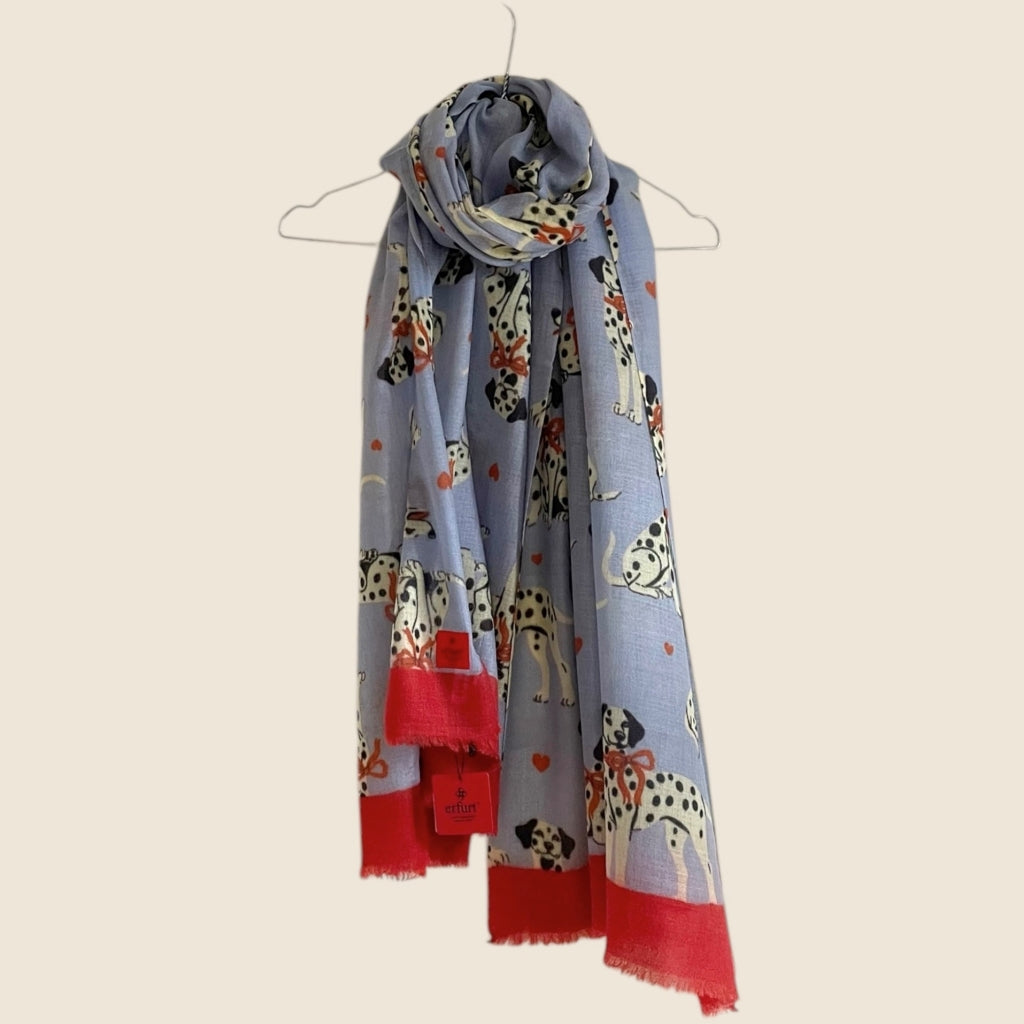 erfurt luxury For dog lovers Cashmere Scarves 60 Baby Blue