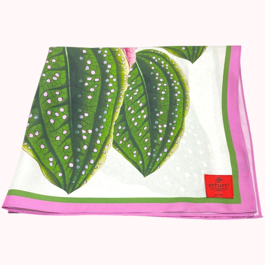 erfurt luxury Green flower Small scarves 45 Grass