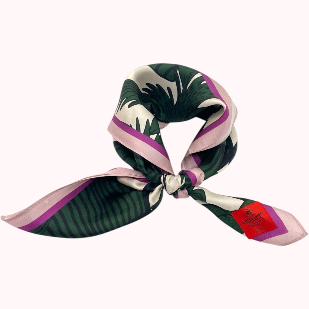 erfurt luxury Green jungle Small scarves 45 Grass