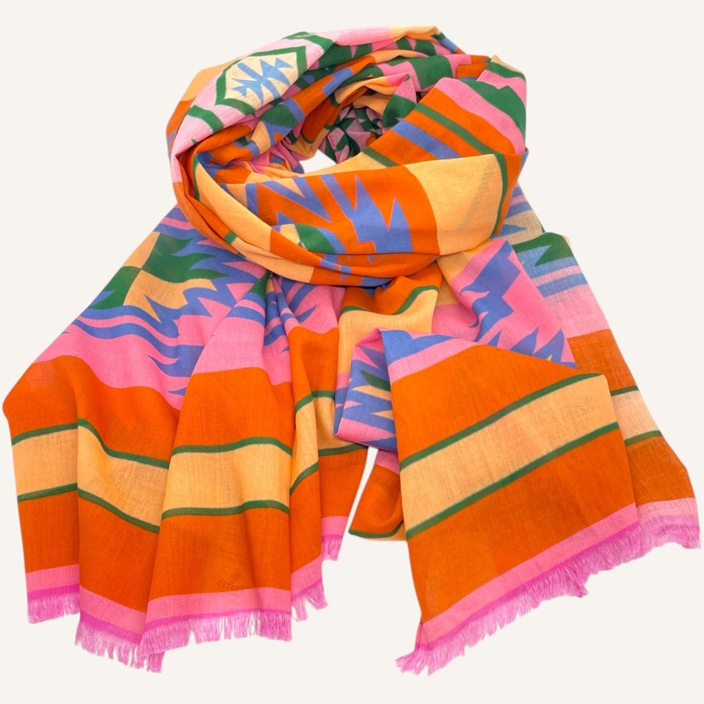 erfurt luxury Inka dreams Scarves 37 Raspberry Pink