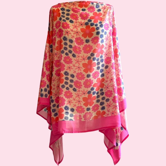 erfurt luxury Juliane poncho Poncho 37 Raspberry Pink