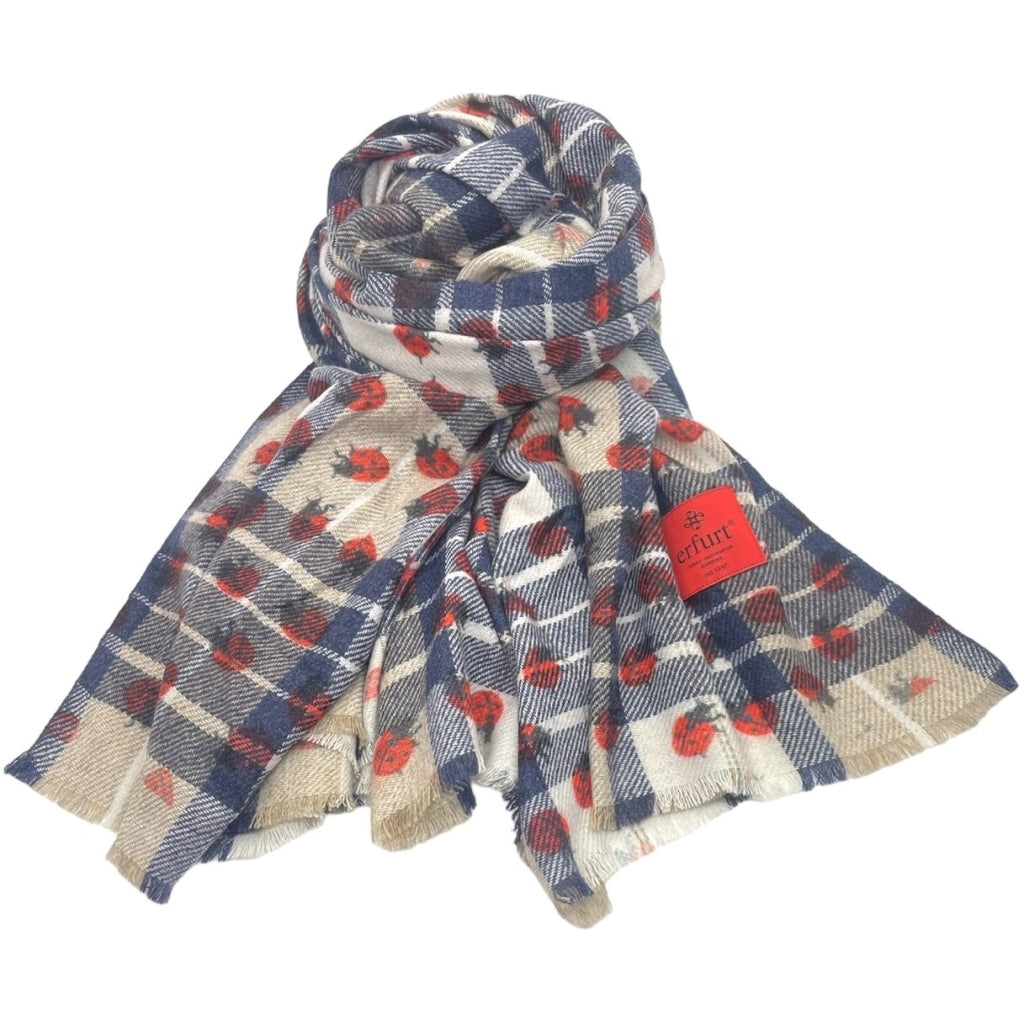 erfurt luxury Ladybugs Scarves 11 Bleached Sand