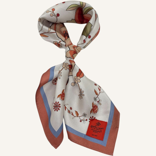 erfurt luxury Oriental vintage Silk Scarves 15 Almond