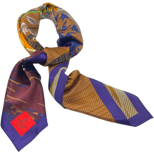 erfurt luxury Passion Scarves 85 Brownie