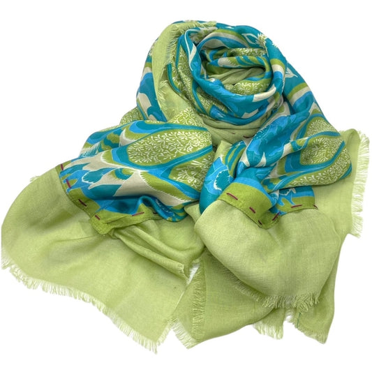 erfurt luxury  Scarves 67 Petrol