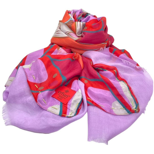 erfurt luxury  Scarves 37 Raspberry Pink