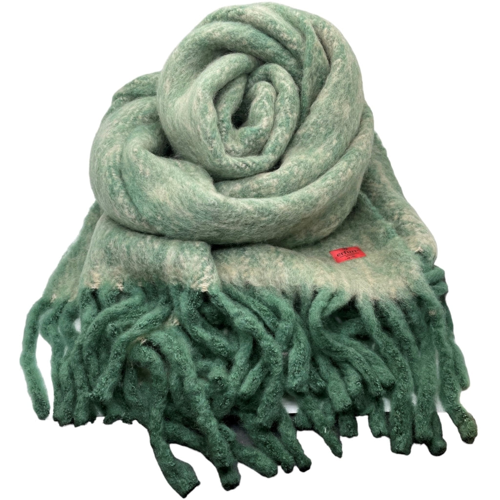 erfurt luxury Fluffy blanket scarf Scarves 47 Military Olive