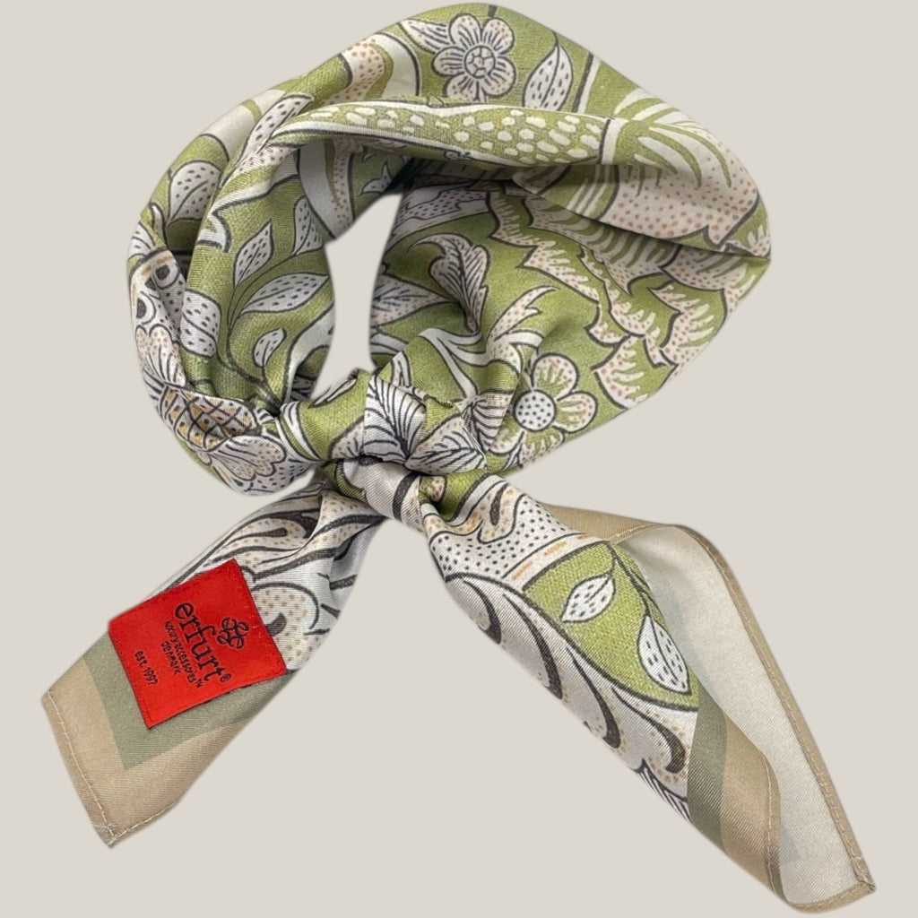 erfurt luxury Soft pastels Small scarves 15 Almond