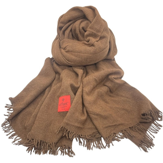 erfurt luxury Solid sister Scarves 13 camel