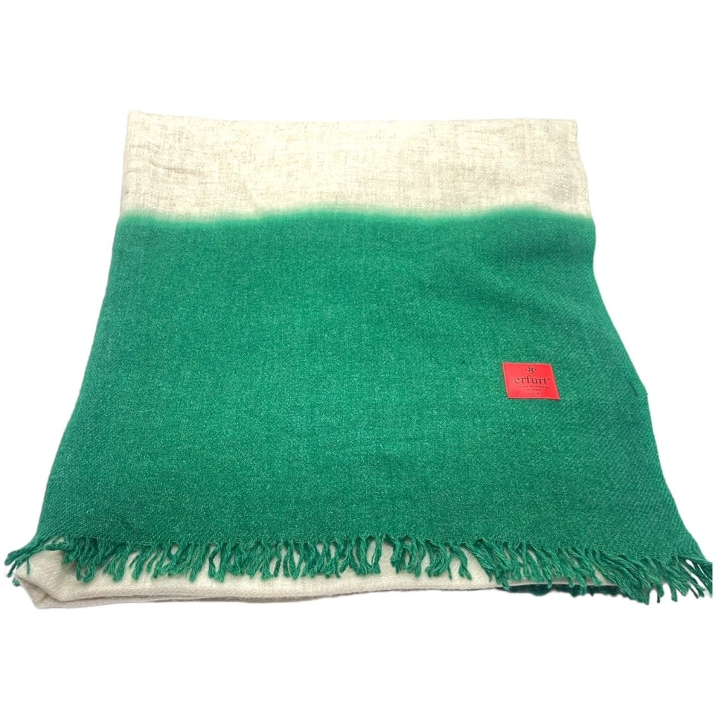 erfurt luxury Tie dye blocking Scarves 45 Grass