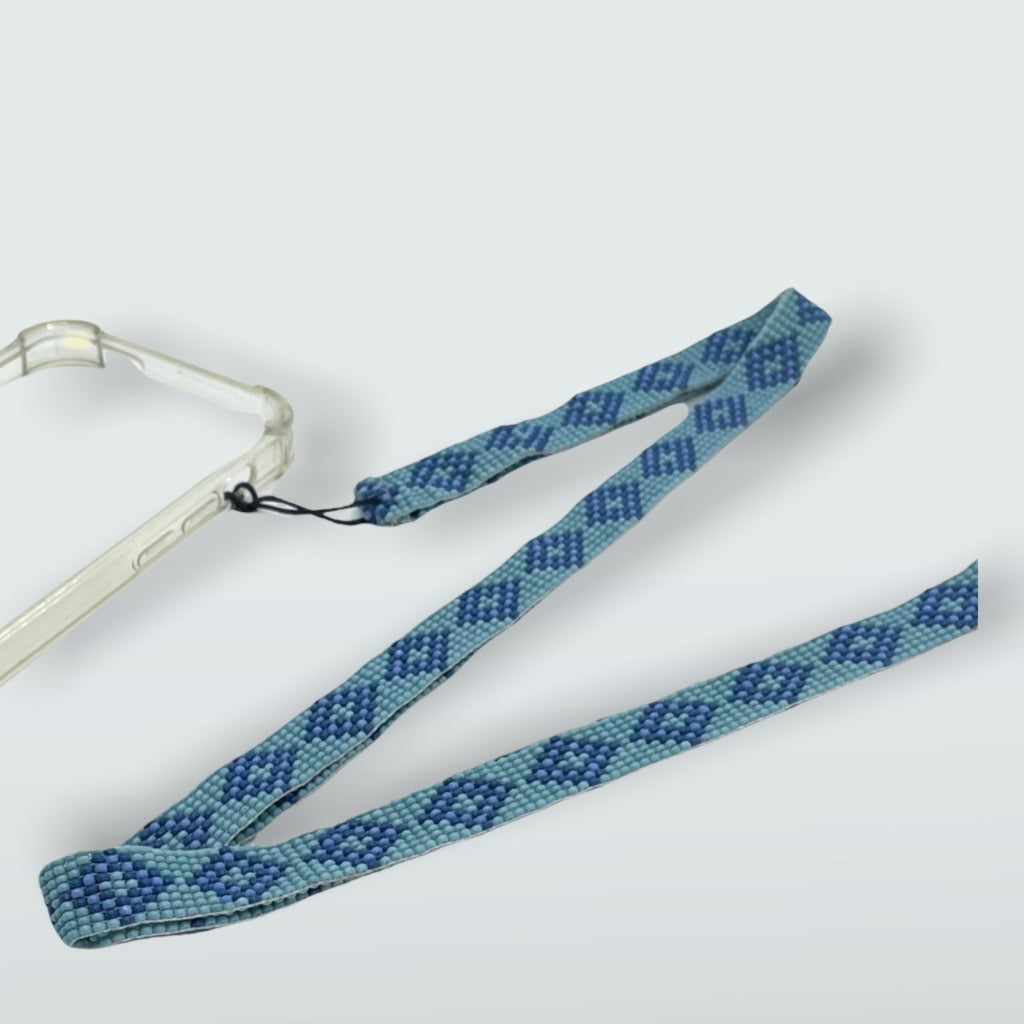 erfurt luxury Tiny blue Phone Straps 65 Colony Blue