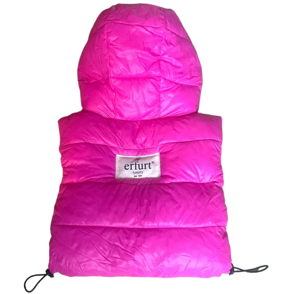 erfurt luxury Walk your dog hood Zip hood 37 Raspberry Pink