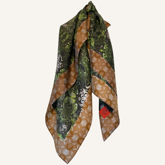 erfurt luxury Wonderful Silk Scarves 45 Grass